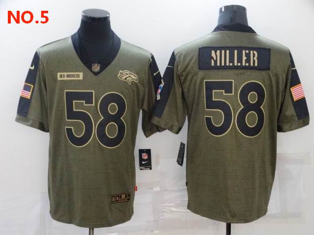 Men's Denver Broncos #58 Von Miller Jerseys-18